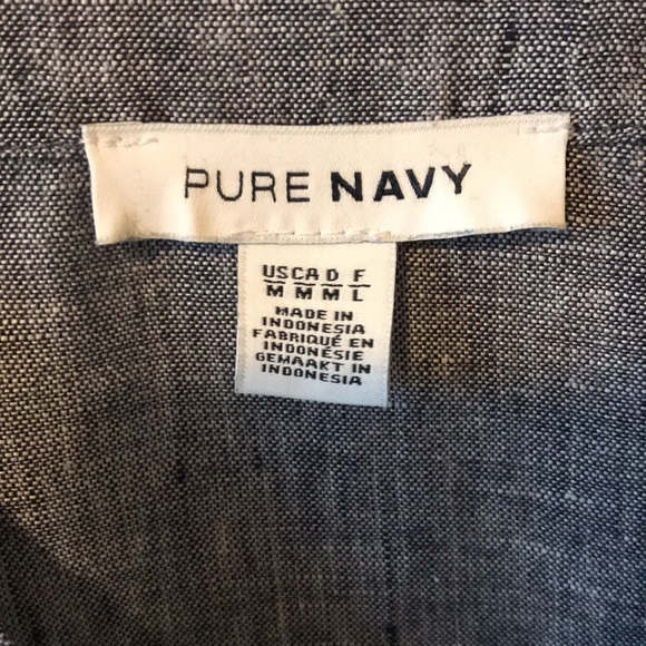 J Jill Pure Navy tunic - Picture 2 of 6